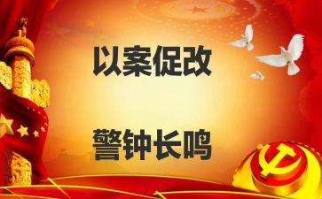 村及以案促改心得体会模板5篇