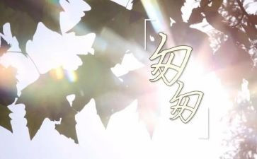 《匆匆》400读后感精选7篇