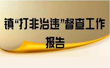 打非治违专项行动工作总结5篇