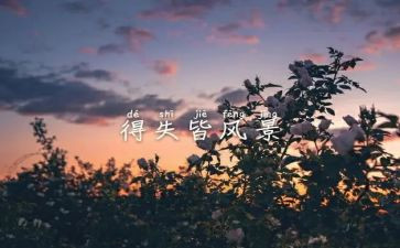 得与失的看法作文优秀7篇