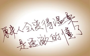 那一刻我懂了作文5篇