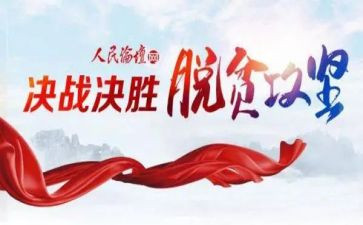 区脱贫攻坚个人事迹模板6篇