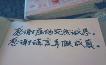 善意谎言的作文600字8篇