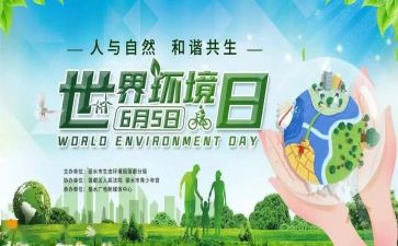 幼儿园环境日活动方案7篇