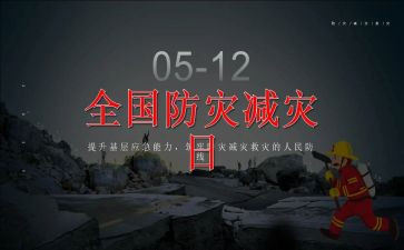 开展防灾减灾活动总结6篇