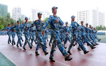 军训一百字心得5篇