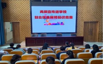 学校2024两纲工作总结报告模板6篇