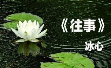 往事2读后感5篇
