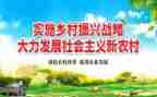 乡村振兴的工作报告5篇